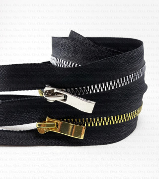 Decorative zips 55 cm / 1 piece 2676