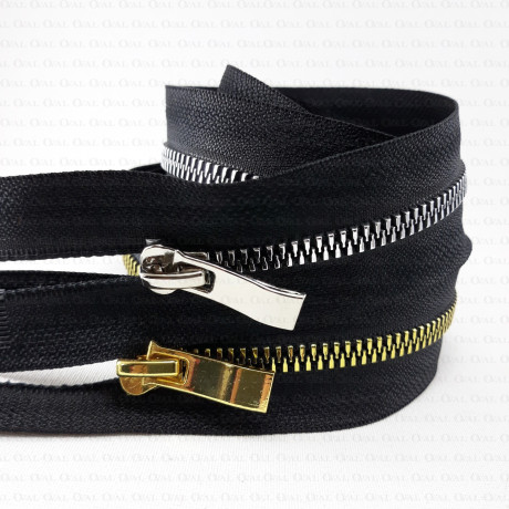 Decorative zips 55 cm / 1 piece 2676