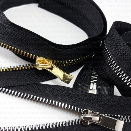 Decorative zips 55 cm / 1 piece 2676
