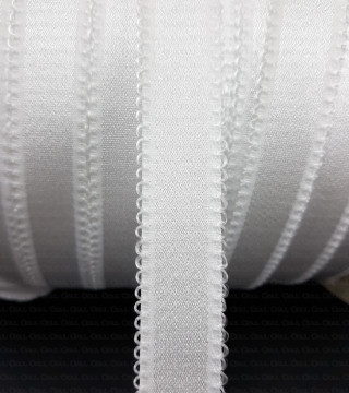 15mm/1m white strap elastic 2684