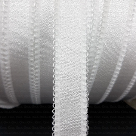 15mm/1m white strap elastic 2684