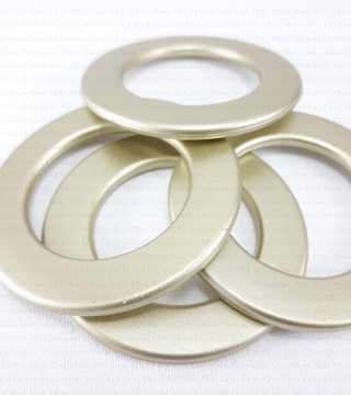 Matte gold plastic ring no. 1667