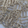 Metal adjuster 10mm / 10, 50 or 100 pcs gold 2687
