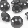 Black buttons 11mm / 10 or 144 pcs 906