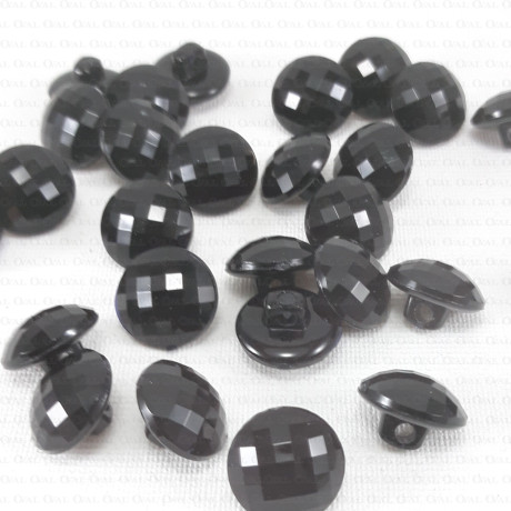 Tanie Guziki czarne 11mm/10 lub 144szt  906