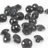 Black buttons 11mm / 10 or 144 pcs 906