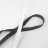 5mm/100m elastic band white, black 2693