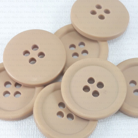 Polyester buttons 15mm, 20mm / 10 or 100 pcs 2700