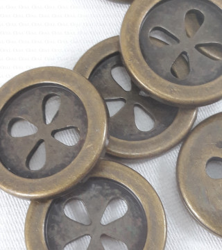 Guziki plastikowe 25mm/10 lub 144szt 2709