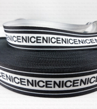 Decorative tape with inscriptions 25 mm /1 or 50 m 2710