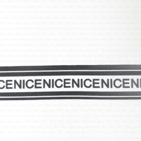 Taśma ozdobna z napisami 25mm nr2710