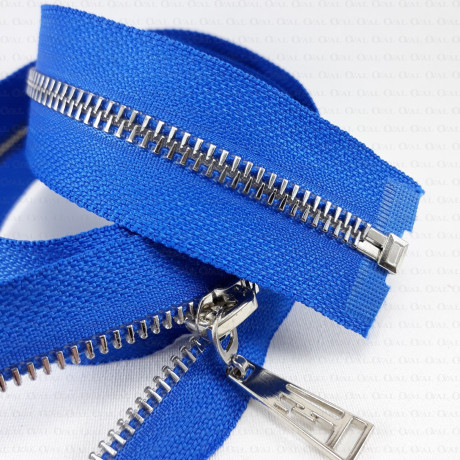 Decorative 60 cm separating zips 1923