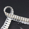 Decorative tape with tassels 15mm/1y 2304