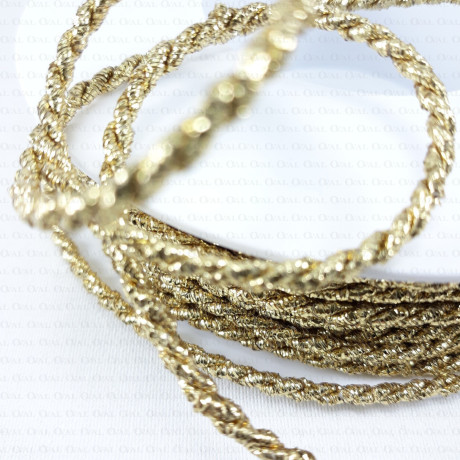 Decorative gold cord 3mm/1 2711
