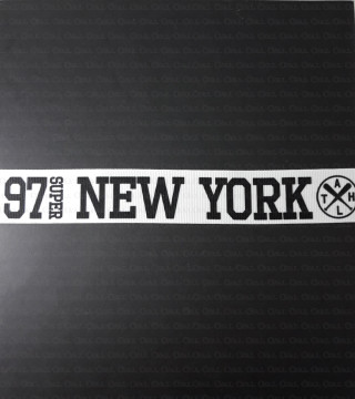 ribbon with inscription, New York ribbon