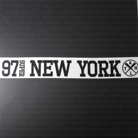 ribbon with inscription, New York ribbon