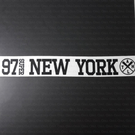 ribbon with inscription, New York ribbon