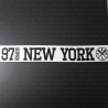 ribbon with inscription, New York ribbon