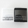 Wszywka skład surowcowy,przepis prania  POLIESTER  2730
