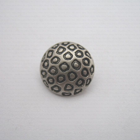 Plastic button set of 10 pcs, 15 mm, no. 626