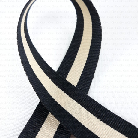 Taśma ozdobna rypsowa 25mm 1976