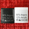 Label raw material composition, washing instructions ACRYLIC 2778