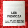 Wszywka skład surowcowy,przepis prania  LEN 2782