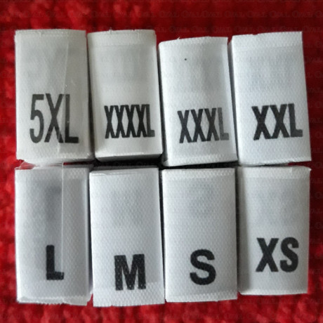 Wszywka ROZMIAROWA 2792