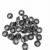 Brass, stainless steel eyelets 5mm/200pcs 2800