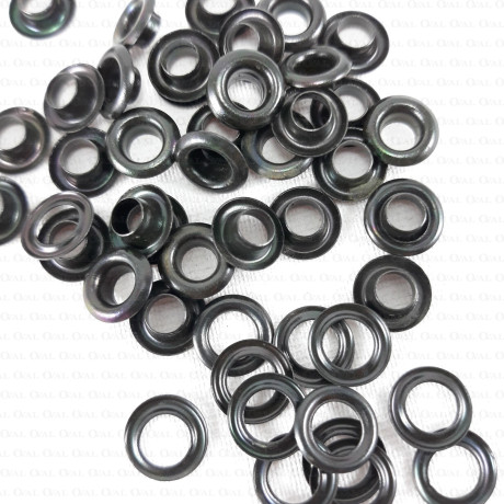 Brass, stainless steel eyelets 5mm/200pcs 2800