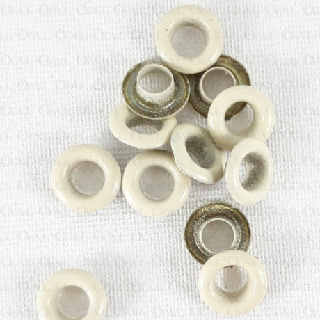 Brass, stainless steel eyelets 5mm/200pcs 2800