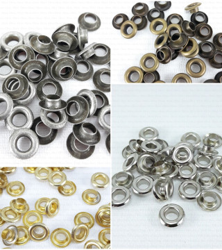 Steel eyelets 5mm/200pcs 2802