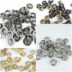 Oczka stalowe 5mm/200szt 2802 Oczka stalowe 5mm/200szt 2802