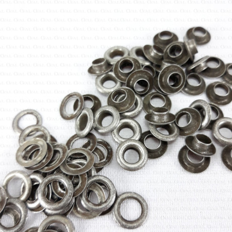 Steel eyelets 5mm/200pcs 2802