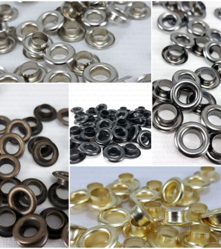 Oczka stalowe 6mm/200szt  2803