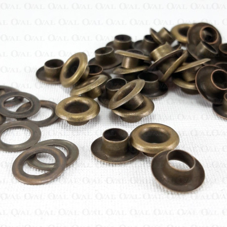 Oczka stalowe 6mm/200szt  2803