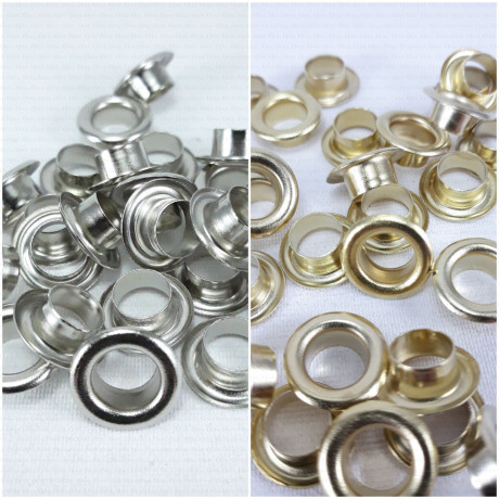 Steel eyelets 8mm/200pcs 2804