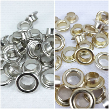 Steel eyelets 8mm/200pcs 2804