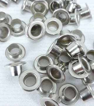 Oczka stalowe 6mm/200szt  PŁASKIE  2805