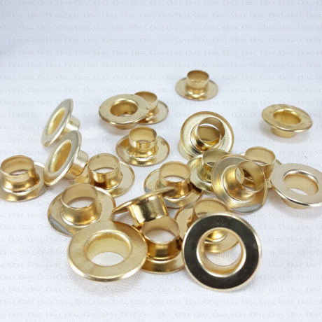 Steel eyelets 9mm/200pcs FLAT 2806