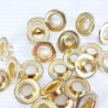 Steel eyelets 9mm/200pcs FLAT 2806