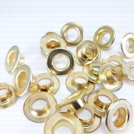 Steel eyelets 9mm/200pcs FLAT 2806