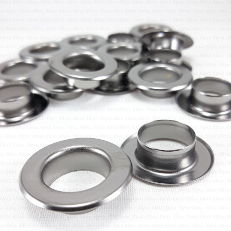 Oczka stalowe 15mm/200szt  PŁASKIE  2807