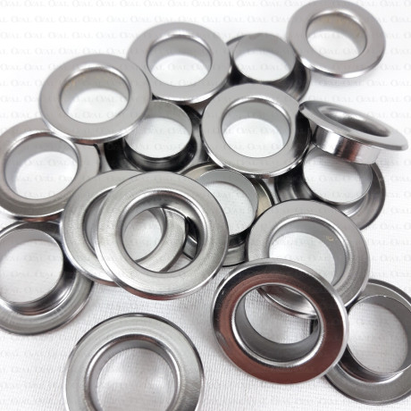 Oczka stalowe 15mm/200szt  PŁASKIE  2807