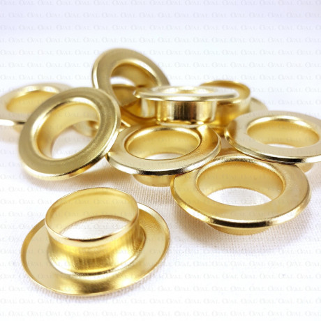 Oczka stalowe 15mm/200szt  PŁASKIE  2807