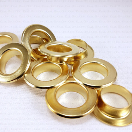 Oczka stalowe 15mm/200szt  PŁASKIE  2807