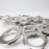 Steel eyelets 21mm/20pcs FLAT with prongs 2808