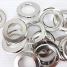 Steel eyelets 21mm/20pcs FLAT with prongs 2808