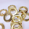 Steel eyelets 21mm/20pcs FLAT with prongs 2808