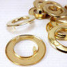 Steel eyelets 21mm/20pcs FLAT with prongs 2808